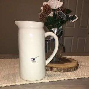 Rae Dunn “Pour” Pitcher